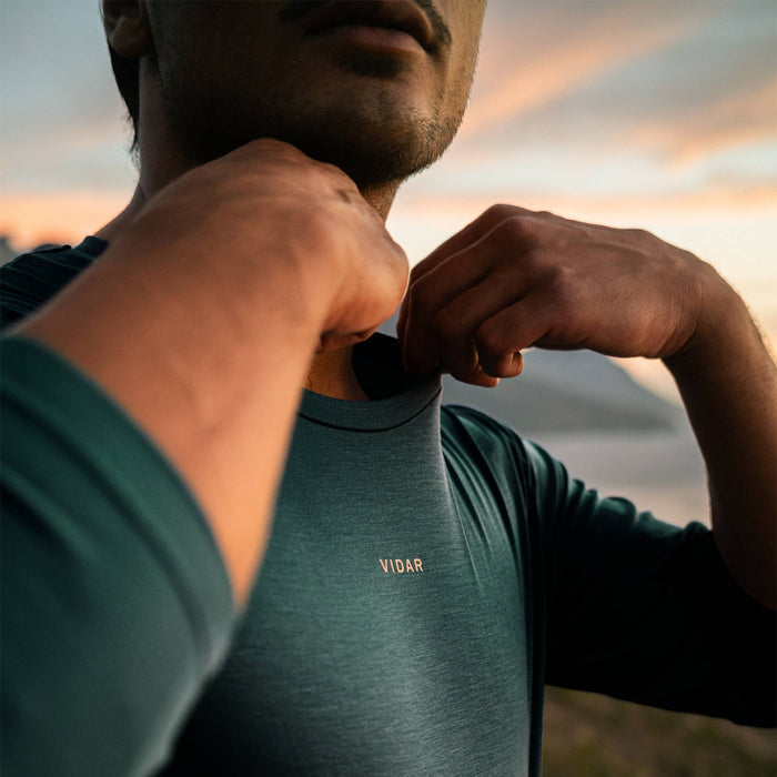DISTANCE | Natural Performance Longsleeve | Forrest Green