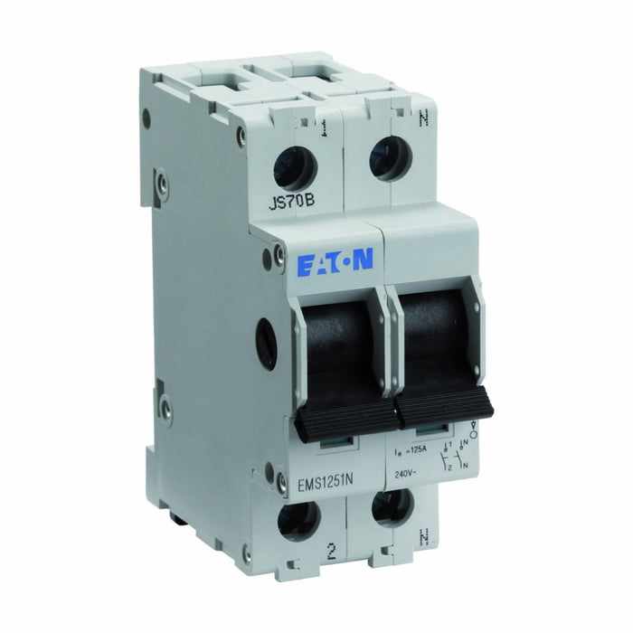 Eaton EAMS1251N 125A Two Pole Switch Disconnector