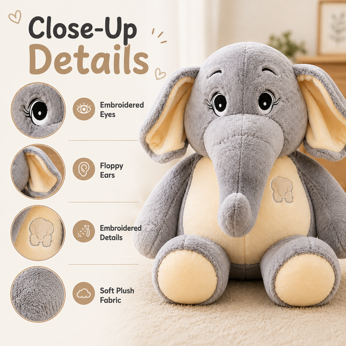 Elephant plush toy