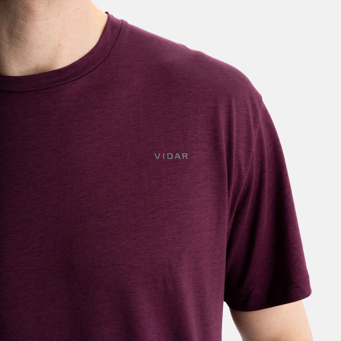 FORCE | Oversized Movement Shirt | Burgundy Red