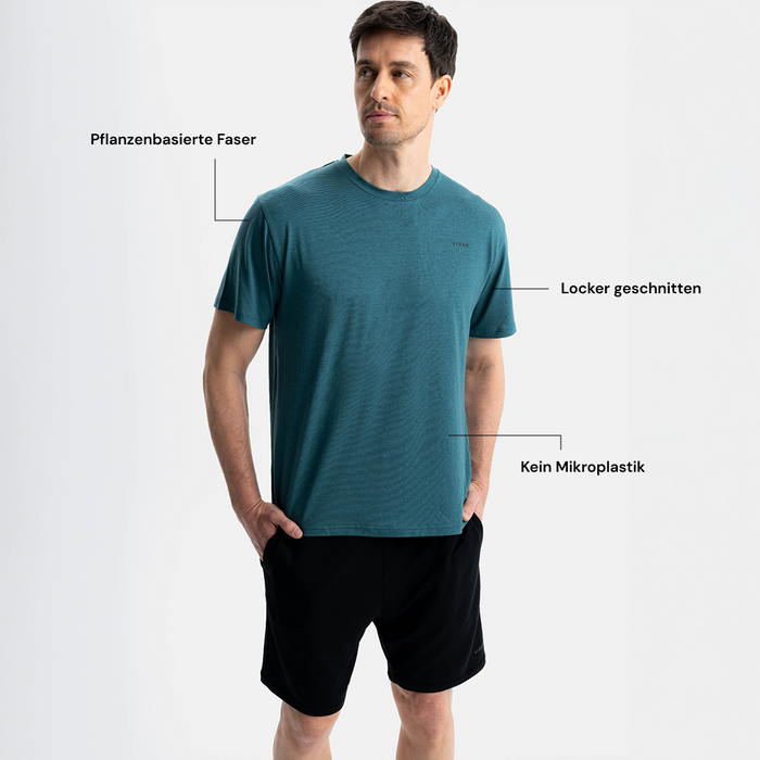 FORCE | Oversized Movement Shirt | Deep Sea Green