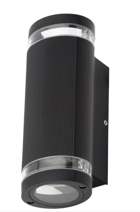 Forum Lighting ZN-35594-BLK Helix Up-Down Wall Light in Black Finish