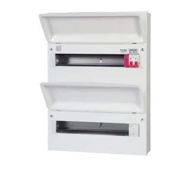 Fusebox F2029MX 29-way (Now 31-Way) Consumer Unit with 100A Isolator + T2 SPD & Tail Clamp (Now F3031MZ)