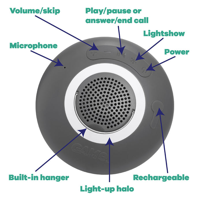 Game Underwater Light Show & Wireless Bluetooth Speaker