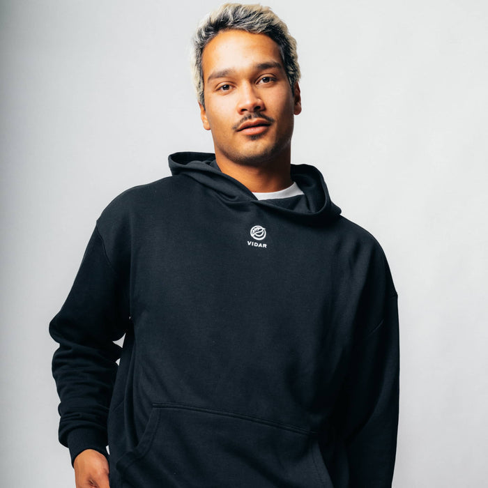 GUARD I Natural Hoodie I Black