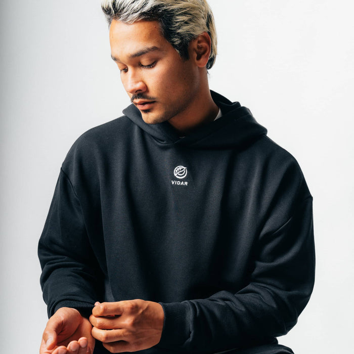 GUARD I Natural Hoodie I Black