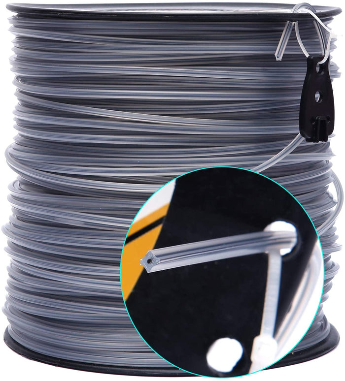 Heavy Duty Square Trimmer Line .095" x 1280ft (5lb per roll) - Anleolife