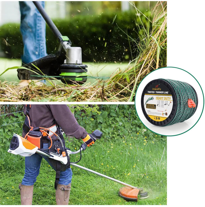 Heavy Duty Twisted .155'' String Trimmer Line - Anleolife