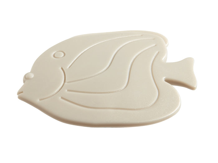 Tropical Fish style decorative snap-in cover for in-ground safety pool cover anchors by HPI Deck Creations