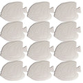 12-pack of Tropical Fish style decorative snap-in covers for brass in-ground safety pool cover anchors by HPI Deck Creations