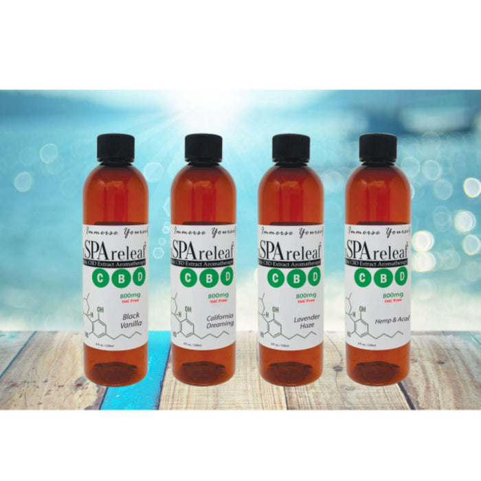 inSPAreleaf Organic CBD Aromatherapy - 8 oz. Liquid