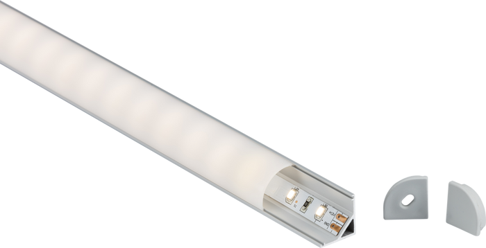 Knightsbridge MLA 2MCOR 2M Aluminium Profile - Surface Mount Corner