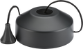 Knightsbridge MLA 8301AT 1-way 10-150W (5-100W LED) Trailing edge pull cord dimmer switch - anthracite