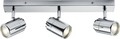 Knightsbridge MLA BA03B3C 230V IP44 GU10 Triple Bar Spotlight - Chrome