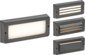 Knightsbridge MLA BL5G 230V IP65 5W LED CCT Adjustable Surface Mount Brick light - Grey