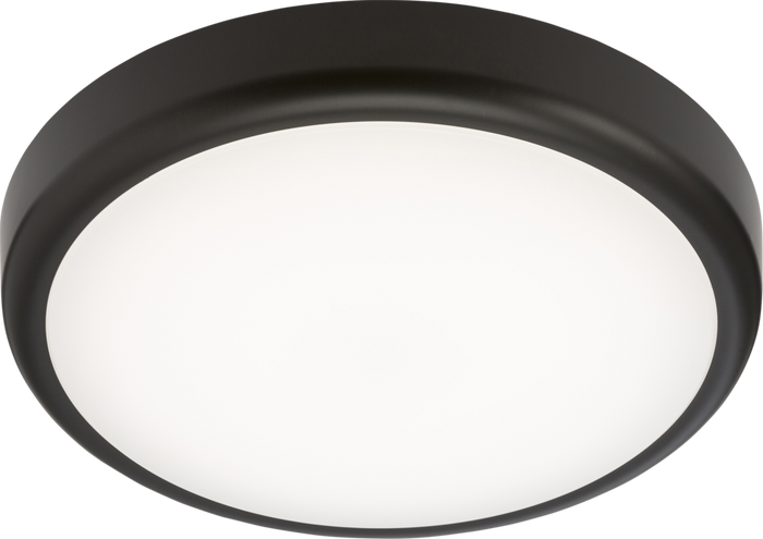 Knightsbridge MLA BT14ACTB 230V IP65 14W CCT Adjustable LED Bulkhead C/W Black Trim