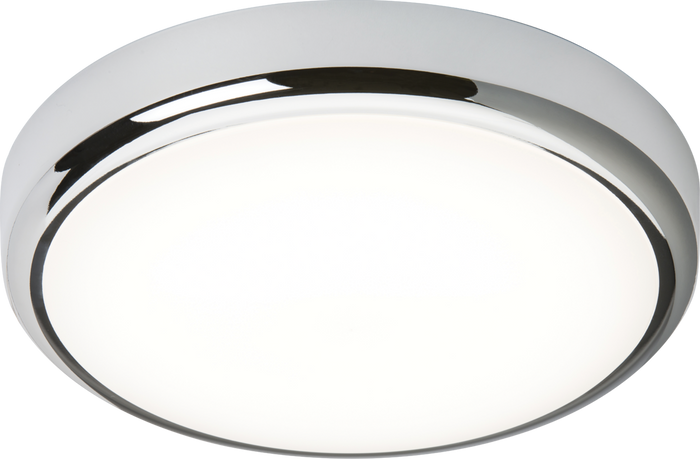 Knightsbridge MLA BT14ACTCH 230V IP65 14W CCT Adjustable LED Bulkhead C/W Chrome Trim