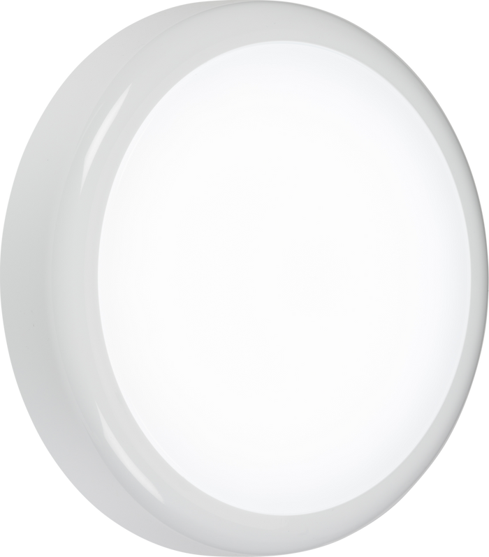 Knightsbridge MLA BT9ACTEM 230V IP65 9W CCT Adjustable LED Bulkhead with Emergency