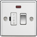 Knightsbridge MLA CL63NPC 13A Switched Fused Spur Unit with Neon - Rounded Edge Polished Chrome