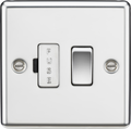 Knightsbridge MLA CL63PC 13A Switched Fused Spur Unit - Rounded Edge Polished Chrome