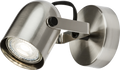 Knightsbridge MLA CSPT1BC 230V GU10 Single Spotlight - Brushed Chrome