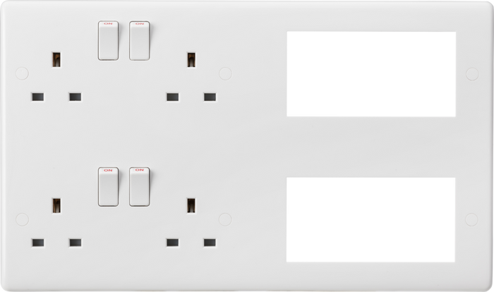 Knightsbridge MLA CU298MM Multimedia Combination  Plate