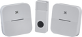 Knightsbridge MLA DC015 Wireless plug in dual receiver door chime system - white