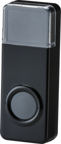 Knightsbridge MLA DCBPB IP55 wireless bell push - black