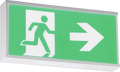 Knightsbridge MLA EMRUNR Running Man Legend for product EMRUN with Right Facing Arrow