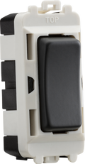Knightsbridge MLA GDM004AT 20AX 2 way SP module (centre off) - anthracite