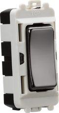 Knightsbridge MLA GDM004BN 20AX 2 way SP module (centre off) - black nickel