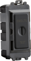 Knightsbridge MLA GDM007AT 20AX 2 way SP key module (marked EMG LTG TEST) - anthracite