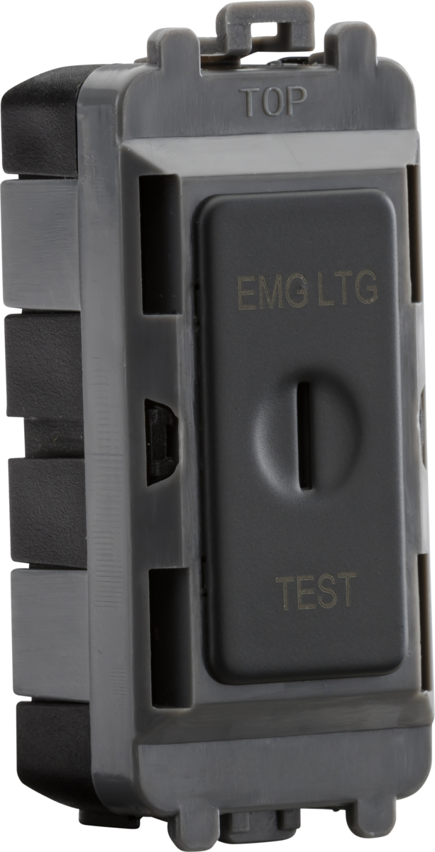 Knightsbridge MLA GDM007AT 20AX 2 way SP key module (marked EMG LTG TEST) - anthracite