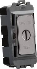 Knightsbridge MLA GDM008BN 20AX DP key module (marked EMG LTG TEST) - black nickel
