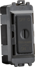 Knightsbridge MLA GDM021AT 10A Fan Isolator Key Switch Module - anthracite