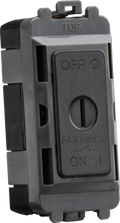 Knightsbridge MLA GDM021SB 10A Fan Isolator Key Switch Module - smoked bronze