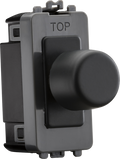 Knightsbridge MLA GDM022AT 6A 1G 2-way Dummy Dimmer Module - Anthracite