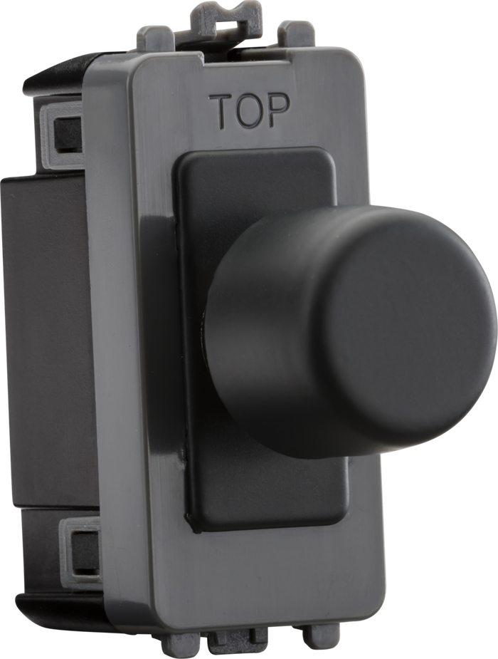 Knightsbridge MLA GDM022AT 6A 1G 2-way Dummy Dimmer Module - Anthracite