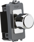 Knightsbridge MLA GDM150IPC 1G 2-way 10-150W (5-100W LED) intelligent dimmer - polished chrome