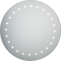 Knightsbridge MLA ML500 230V IP44 500mm LED Circular Bathroom Mirror