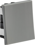 Knightsbridge MLA NET12WGY 20AX 1G intermediate modular wide rocker switch (50x50mm) - Grey