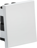 Knightsbridge MLA NET12WWH 20AX 1G intermediate modular wide rocker switch (50x50mm) - White