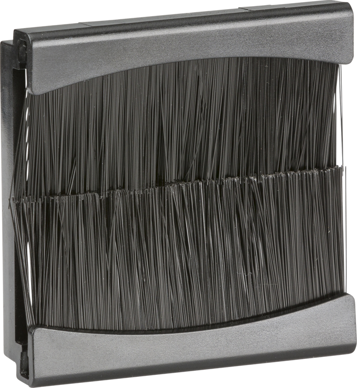 Knightsbridge MLA NETBR2G Brush Module 50 x 50mm - Black