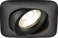 Knightsbridge MLA ODA1TSB Odina Single Tilt Square Downlight Black