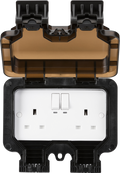 Knightsbridge MLA OP9KW Smart IP66 13A 2G Outdoor Socket