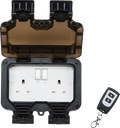 Knightsbridge MLA OP9R Remote Controlled IP66 13A 2G outdoor Socket