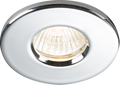 Knightsbridge MLA RDSHC IP65 GU10 Recessed Downlight - Chrome