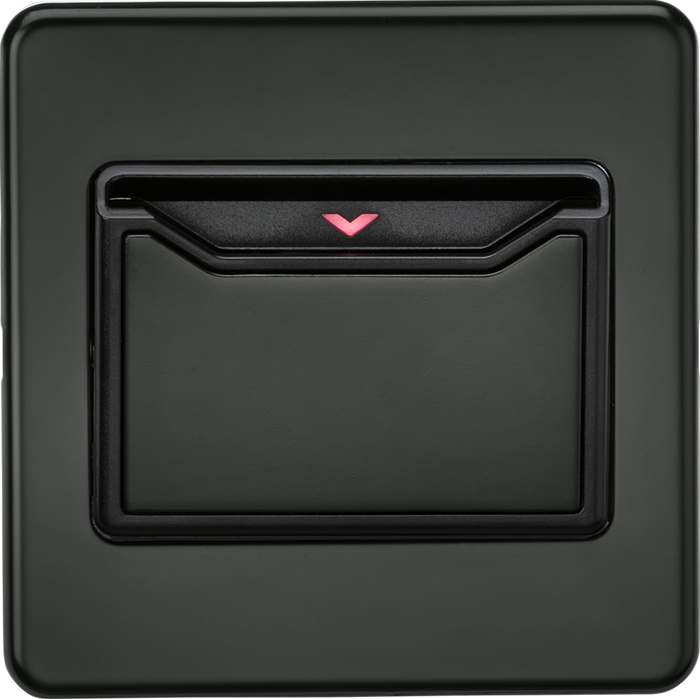 Knightsbridge MLA Screwless SFCARDAT 32A 1G Key Card Switch - anthracite
