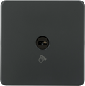 Knightsbridge MLA Screwless SFTS1AT 230V 1G 1-way Touchless Switch - Anthracite