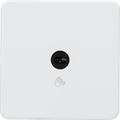 Knightsbridge MLA Screwless SFTS1MW 230V 1G 1-way Touchless Switch - Matt White